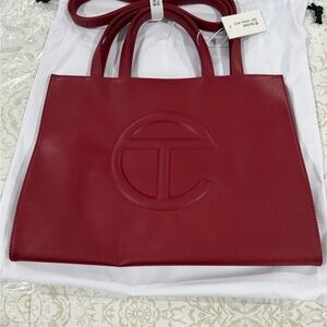 Telfar Women's Bold Burgundy Tote